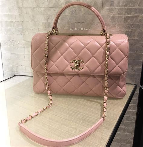 chanel trendy cc flap bag pink|pink chanel bag cheap.